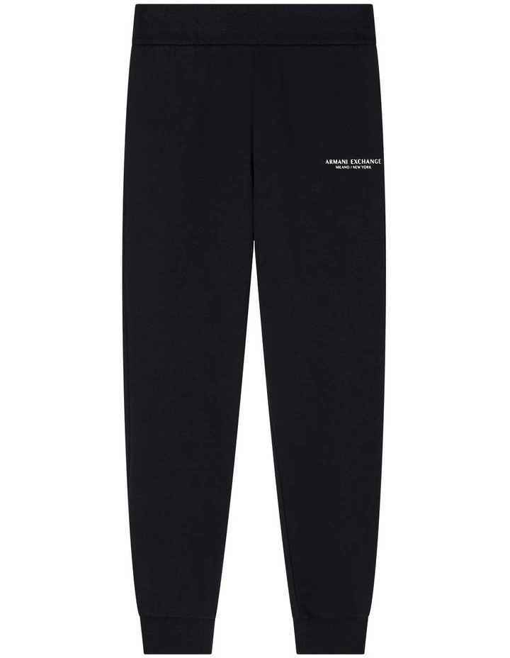 Logo Track Pant in Black image 5