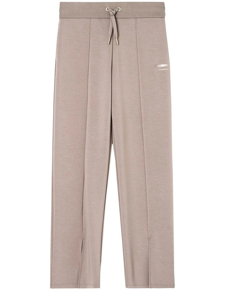 Front Split Trouser in Brown Bass image 5