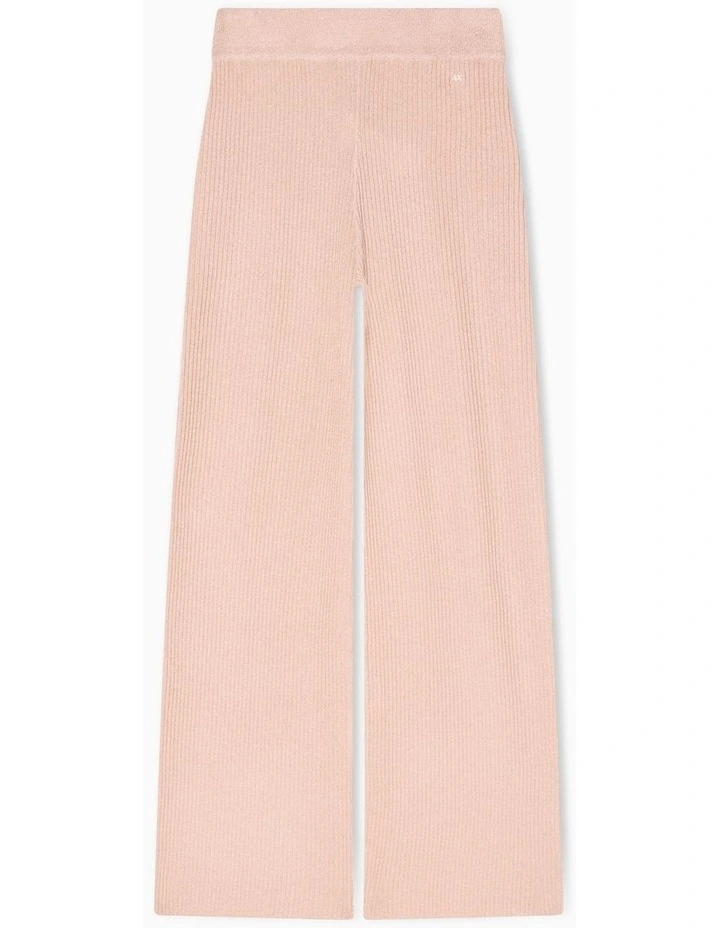 Salin De Giraud Ribbed Knit Pant in Cream image 1