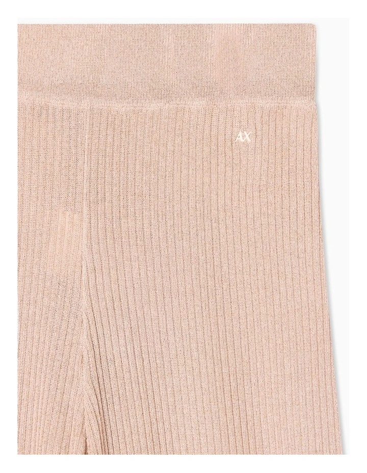 Salin De Giraud Ribbed Knit Pant in Cream image 3