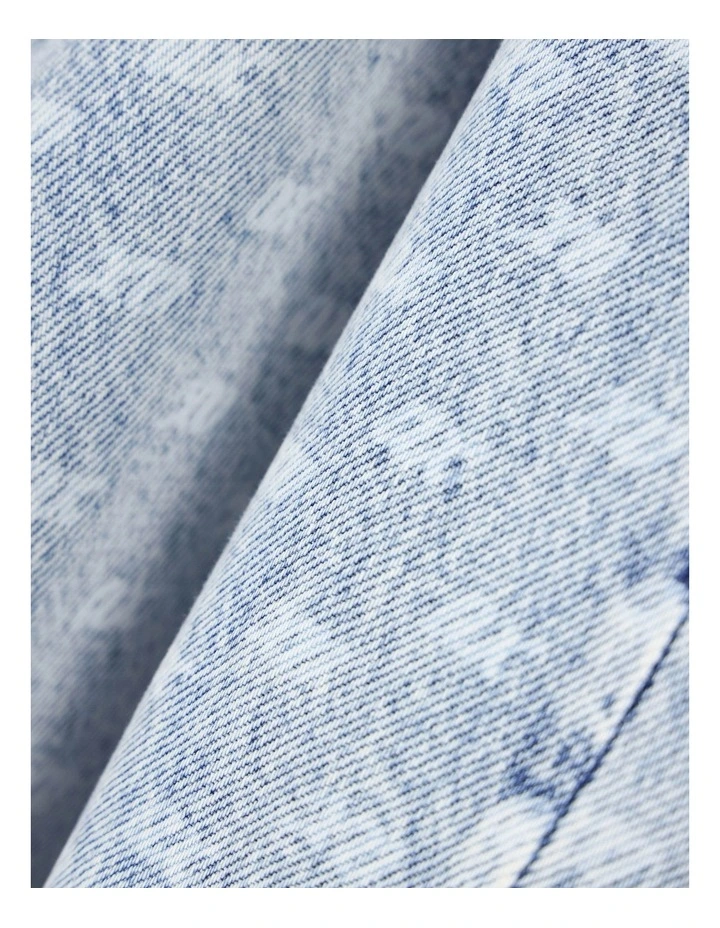 Studio Theatre All Over Logo Relaxed Light Denim image 6