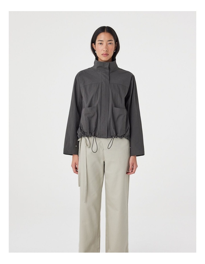 Addie Jacket in Charcoal image 3