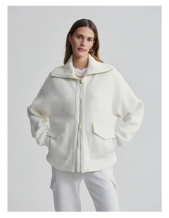 Eleanor patch pocket fleece