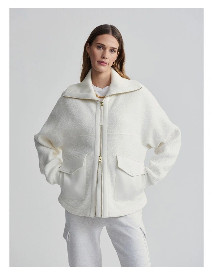 Eleanor patch pocket fleece image 1