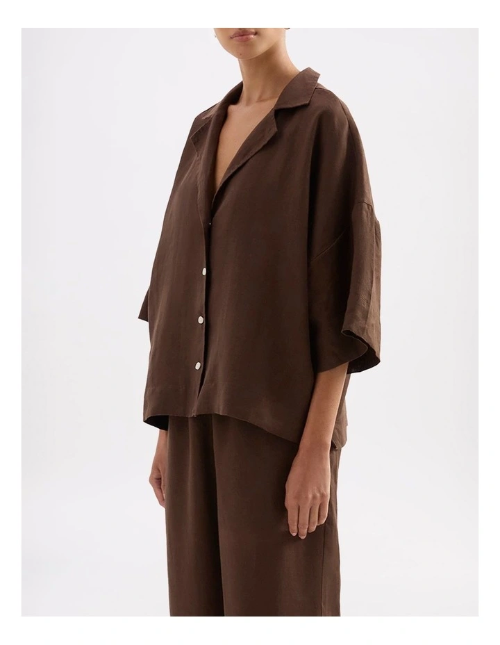 Lounge Linen Shirt image 3