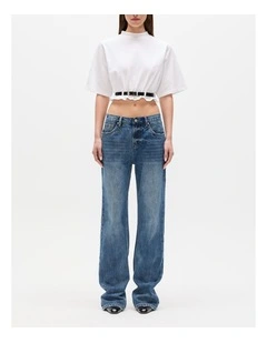 Lina T-Shirt in Crme White