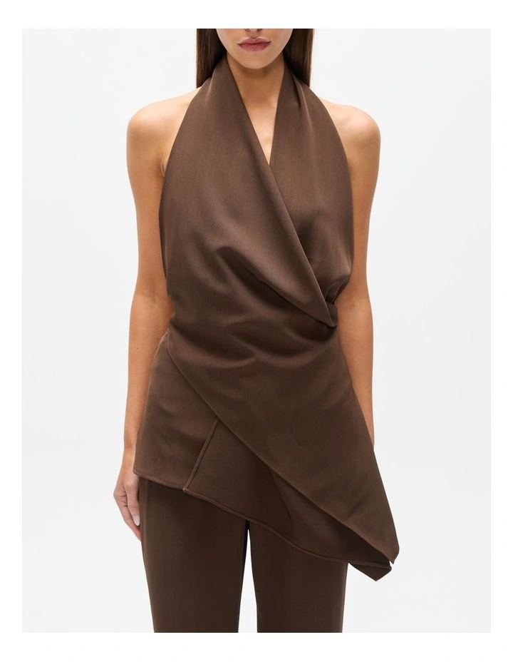 Adonai Top - Brown image 4