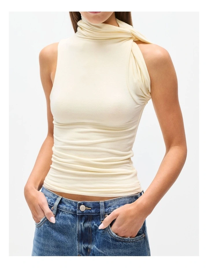 Kadia Top in Ivory image 4