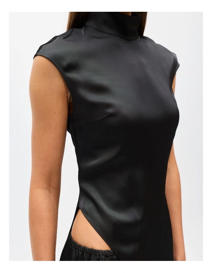 Maya Asymmetry Top in Black image 3