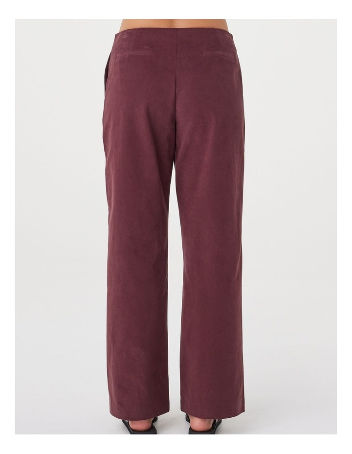 Avery Pant in Merlot image 2