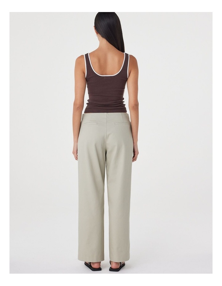 Lucia Tie Pant in Light Sage image 2