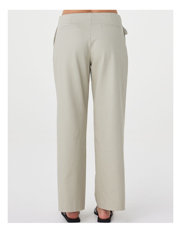 Lucia Tie Pant in Light Sage image 6
