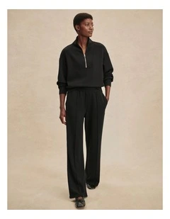 The Wide Leg Pant 30 in Black