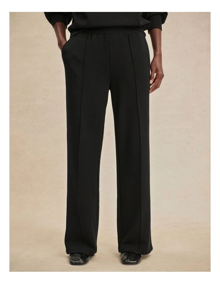 The Wide Leg Pant 30 in Black image 3