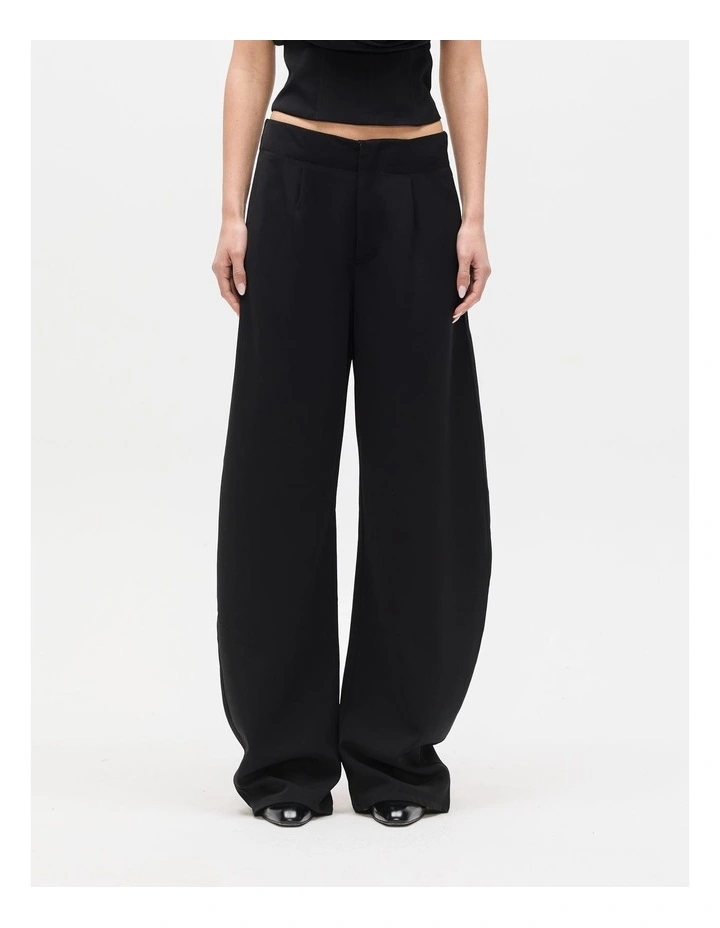 Navy Pant in Black image 2