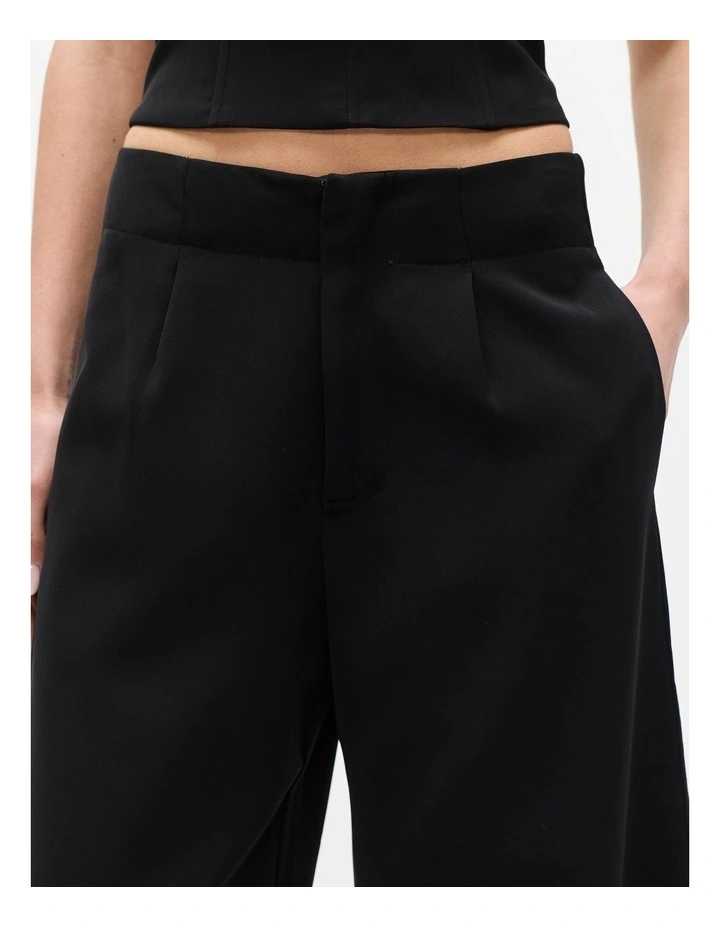 Navy Pant in Black image 4