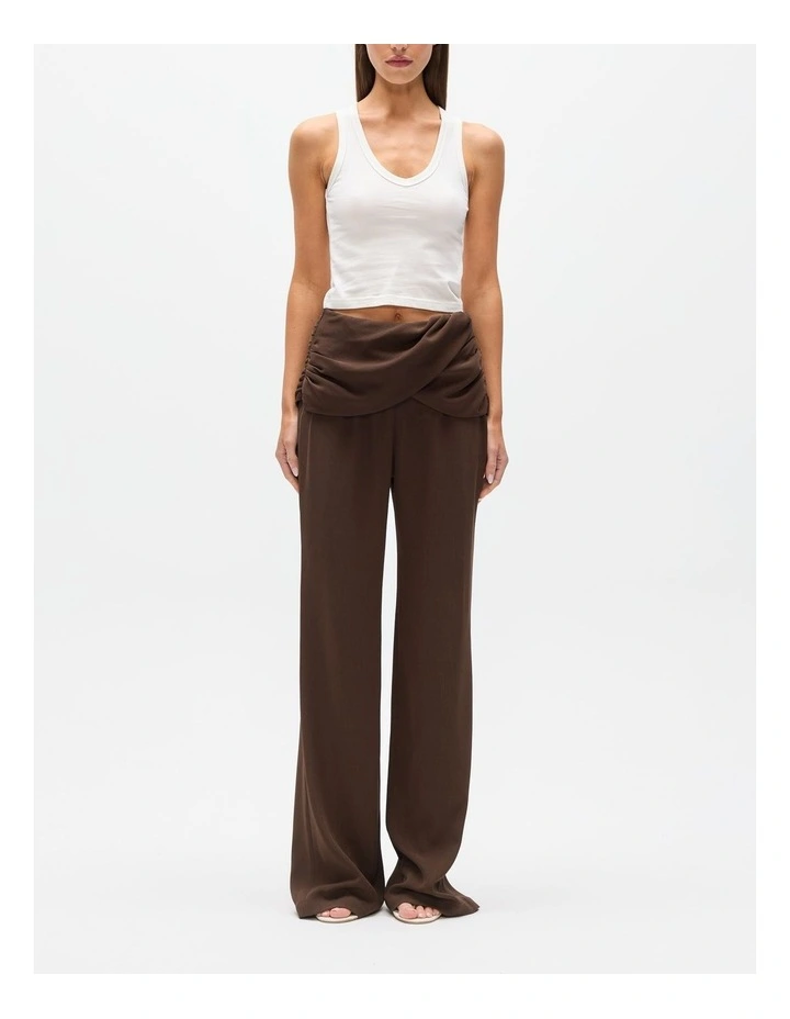 Emynah Pant in Brown image 4