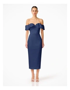 Espera Off Shoulder Midi Dress