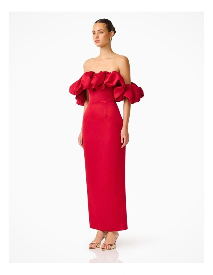 Lucetta Off Shoulder Column Gown image 4