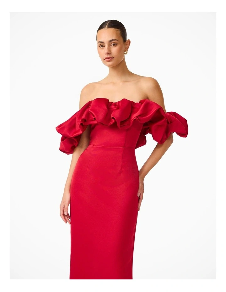 Lucetta Off Shoulder Column Gown image 6