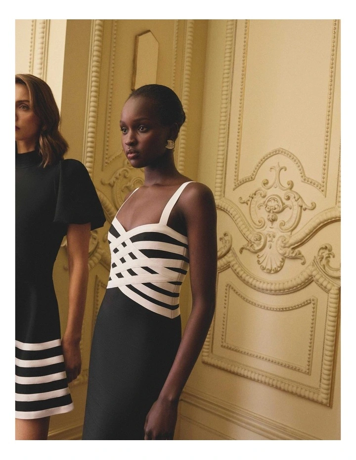 Ninette Puff Sleeve Mini Dress image 3