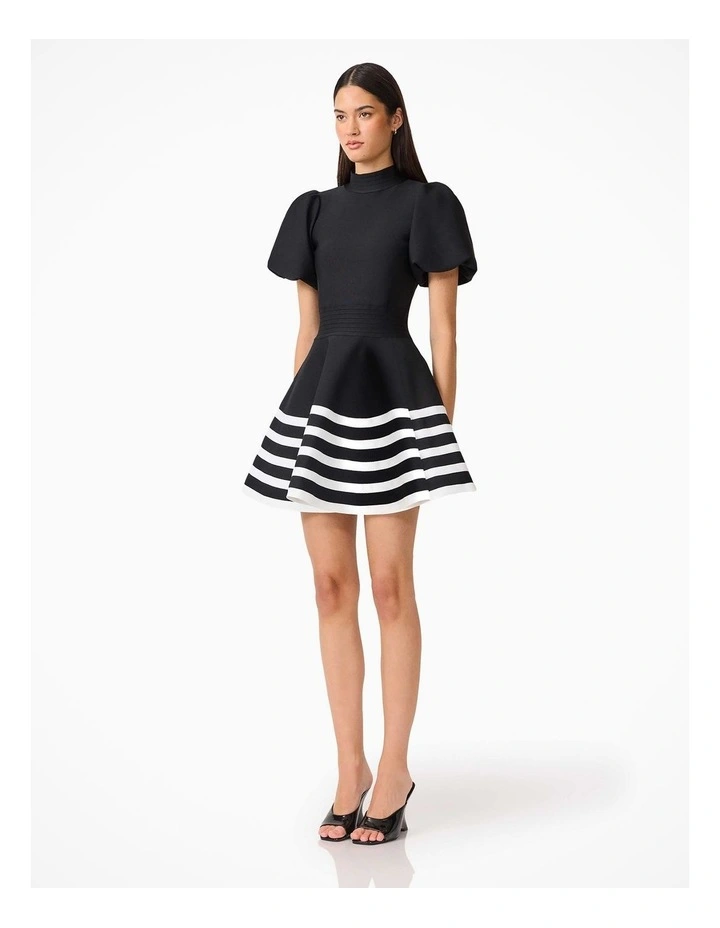 Ninette Puff Sleeve Mini Dress image 4