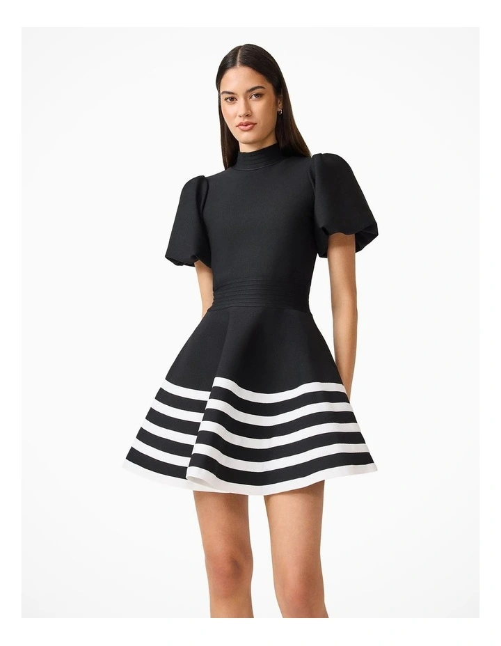 Ninette Puff Sleeve Mini Dress image 5