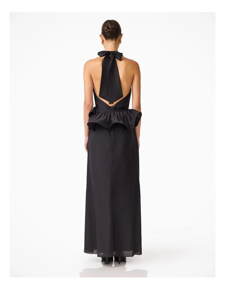 Fiorina Halter Neck Peplum Gown image 2