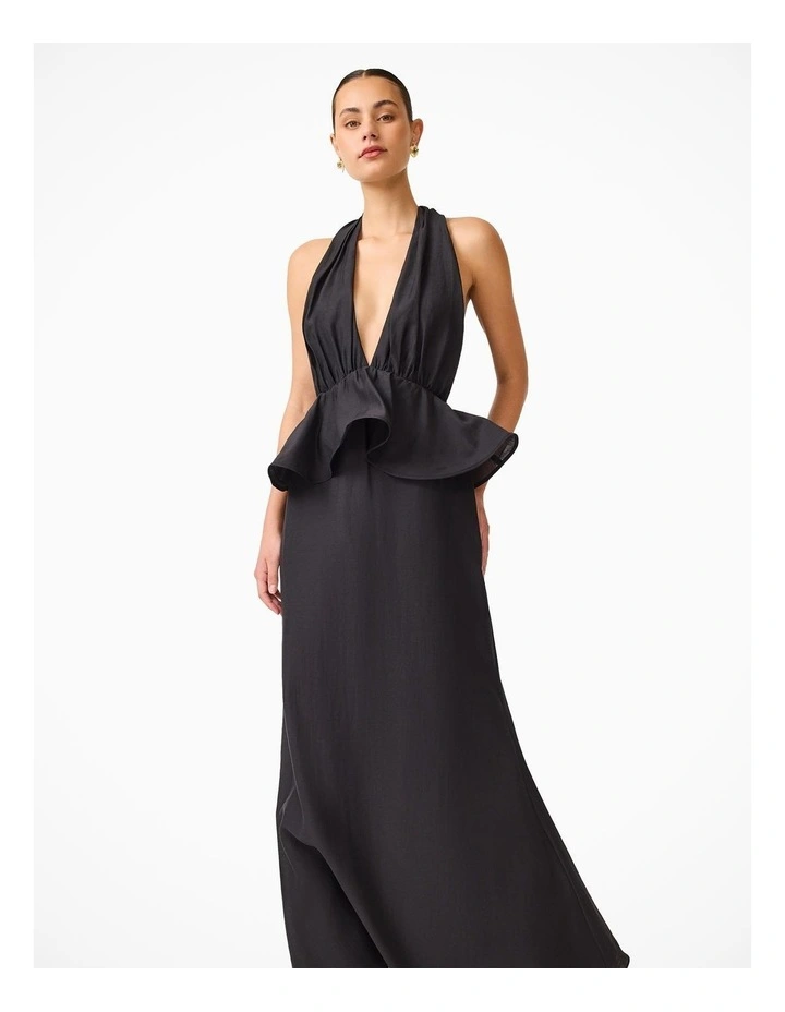 Fiorina Halter Neck Peplum Gown image 5