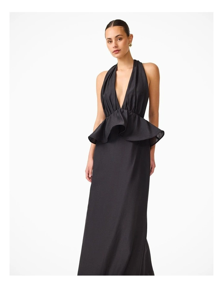Fiorina Halter Neck Peplum Gown image 6