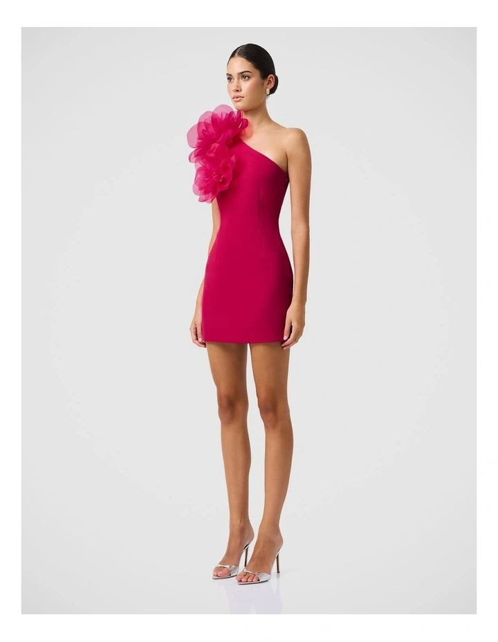 Verdessa One Shoulder Mini Dress image 3