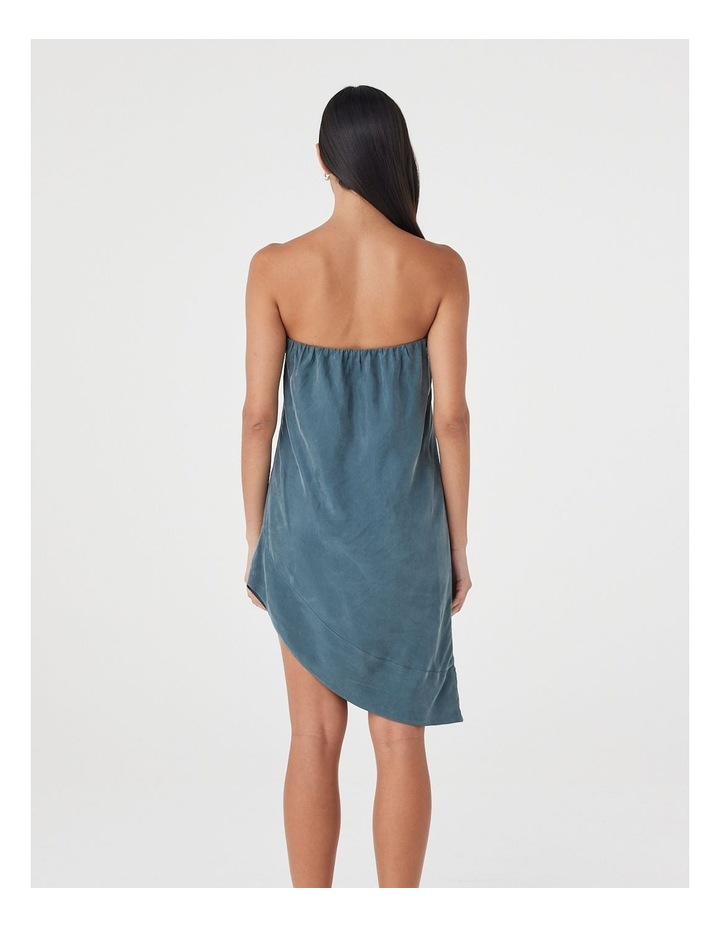 Rhea Dress in Teal image 2