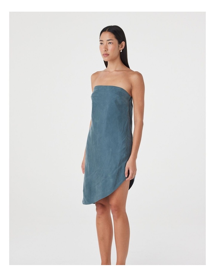 Rhea Dress in Teal image 3