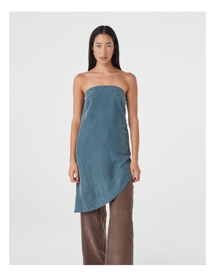 Rhea Dress in Teal image 4