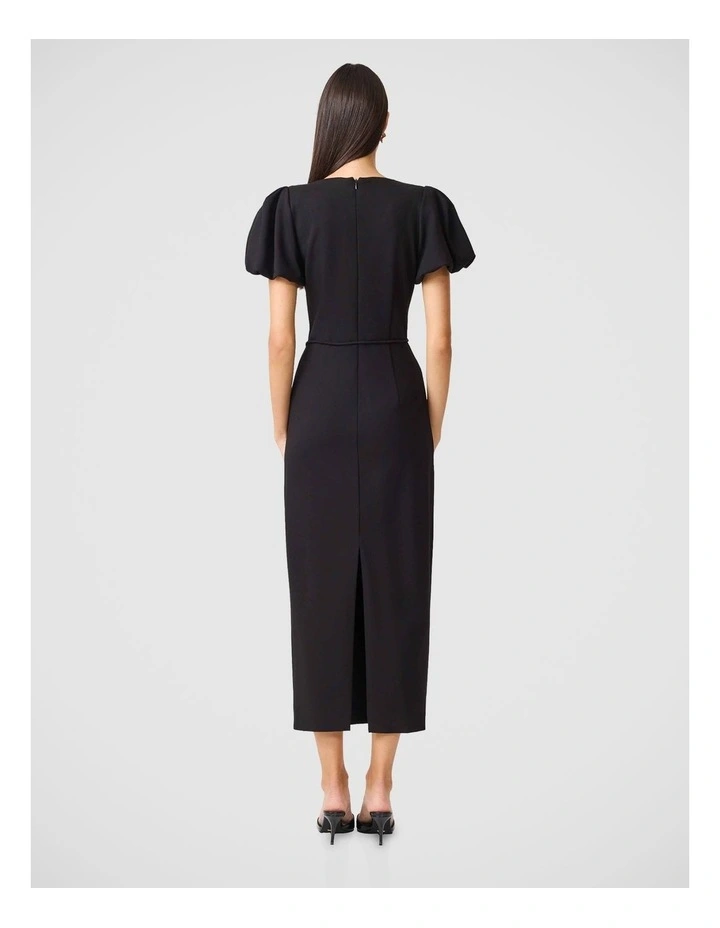 Martina Puff Sleeve Midi Dress image 2