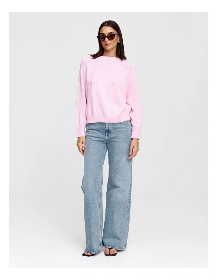 Lover Knit in Pink image 1