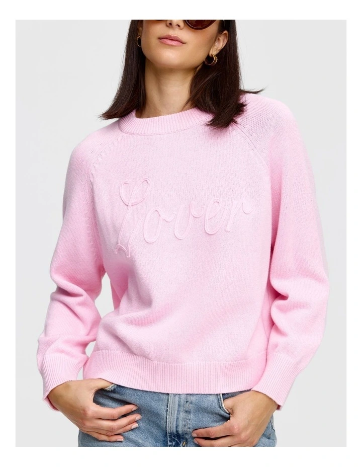 Lover Knit in Pink image 4