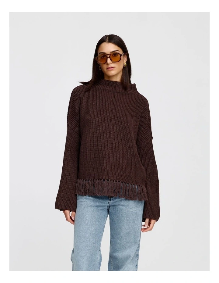 Malibu Knit in Black image 3