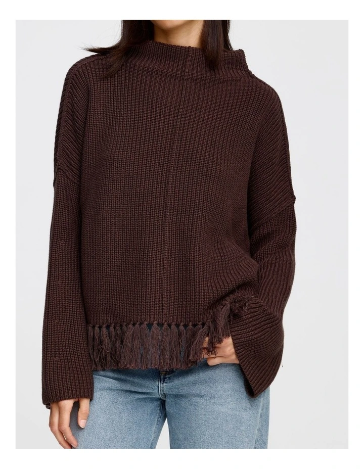 Malibu Knit in Black image 4