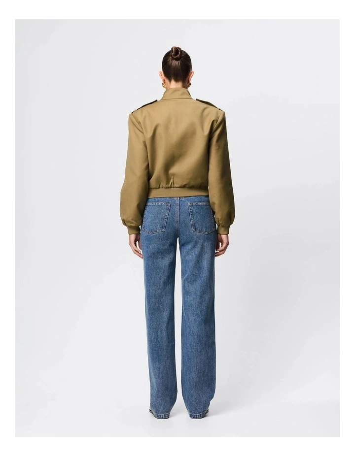 Knox Bomber Jackets in Olive image 2