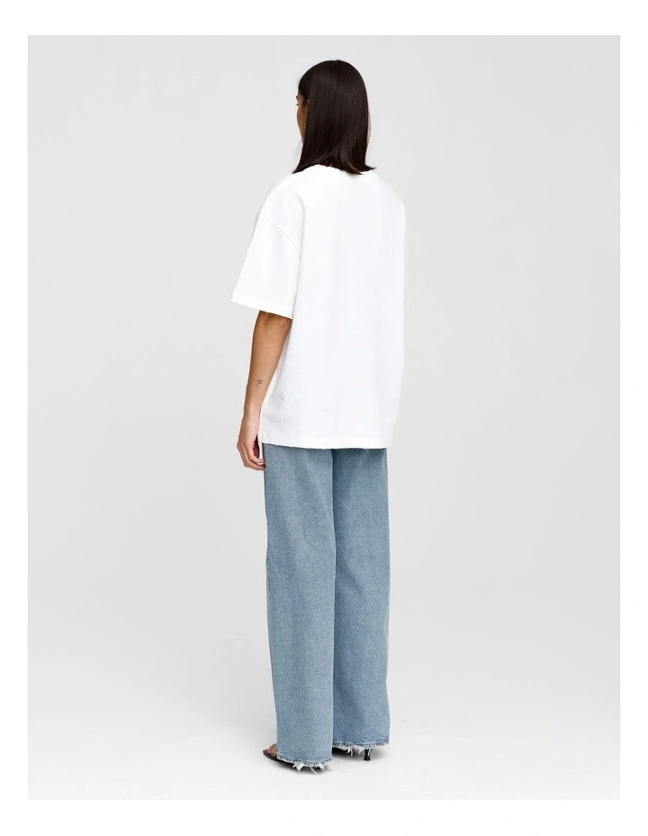 Lover Tee in White image 2