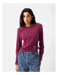 Tied & True Long Sleeve Top