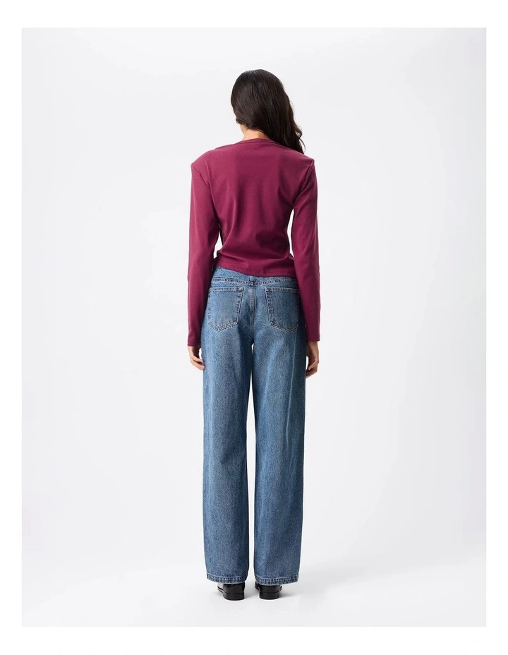 Tied & True Long Sleeve Top image 2