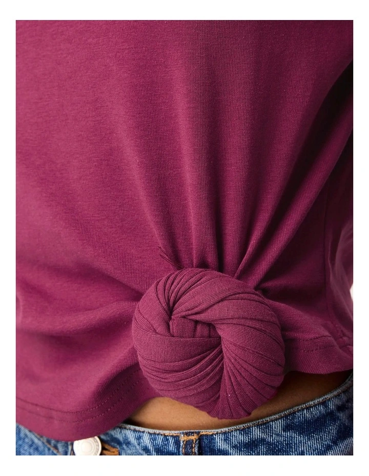 Tied & True Long Sleeve Top image 4