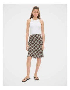 Yvonne Midi Semi Sheer Skirt