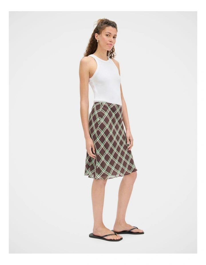 Yvonne Midi Semi Sheer Skirt image 3