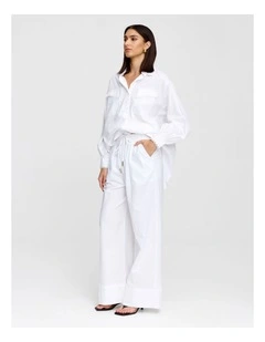 Hampton Pant in White