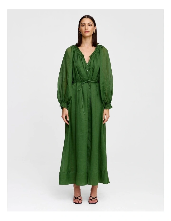 Claudia Dress in Green image 1