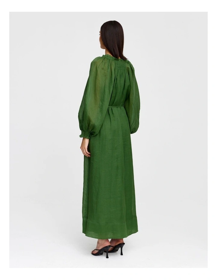 Claudia Dress in Green image 2