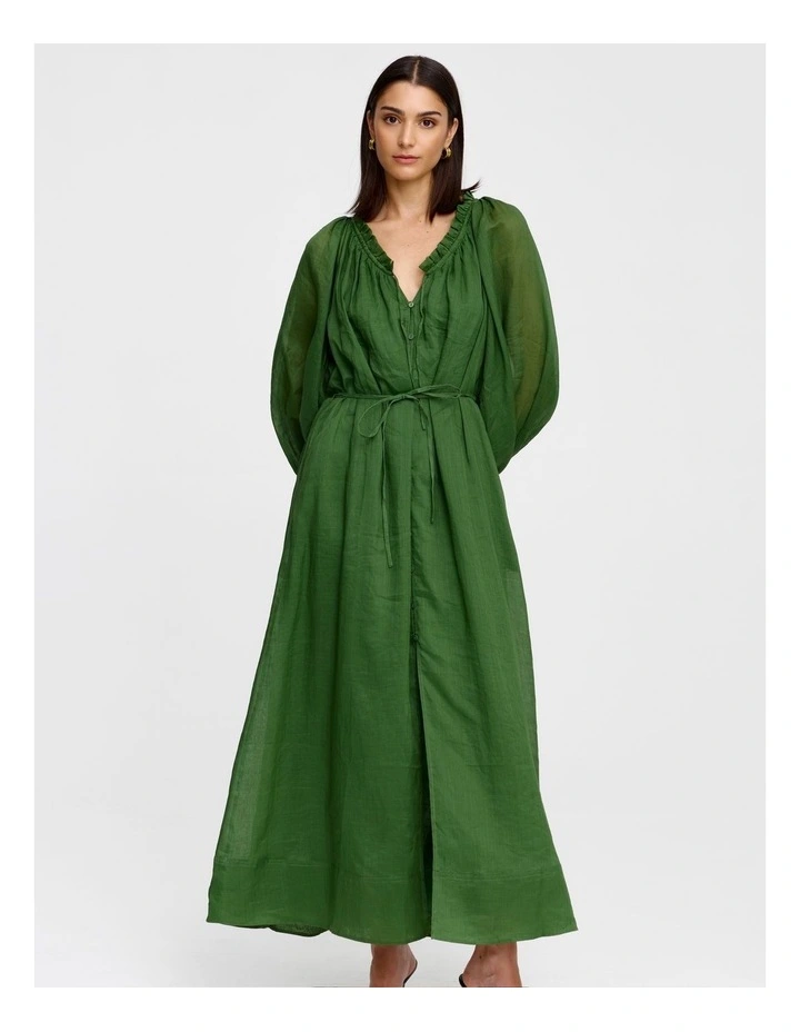 Claudia Dress in Green image 3